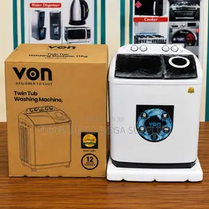 Factory Prices Family Size VON 10KG Twin Tub Washing Machines