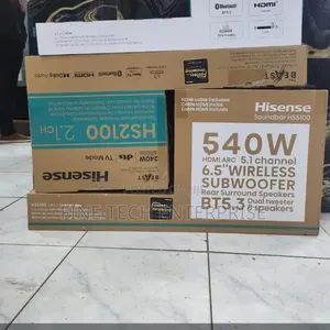 Hisense 540 Watts Hs5100 Sound Bar 5.1 Channel