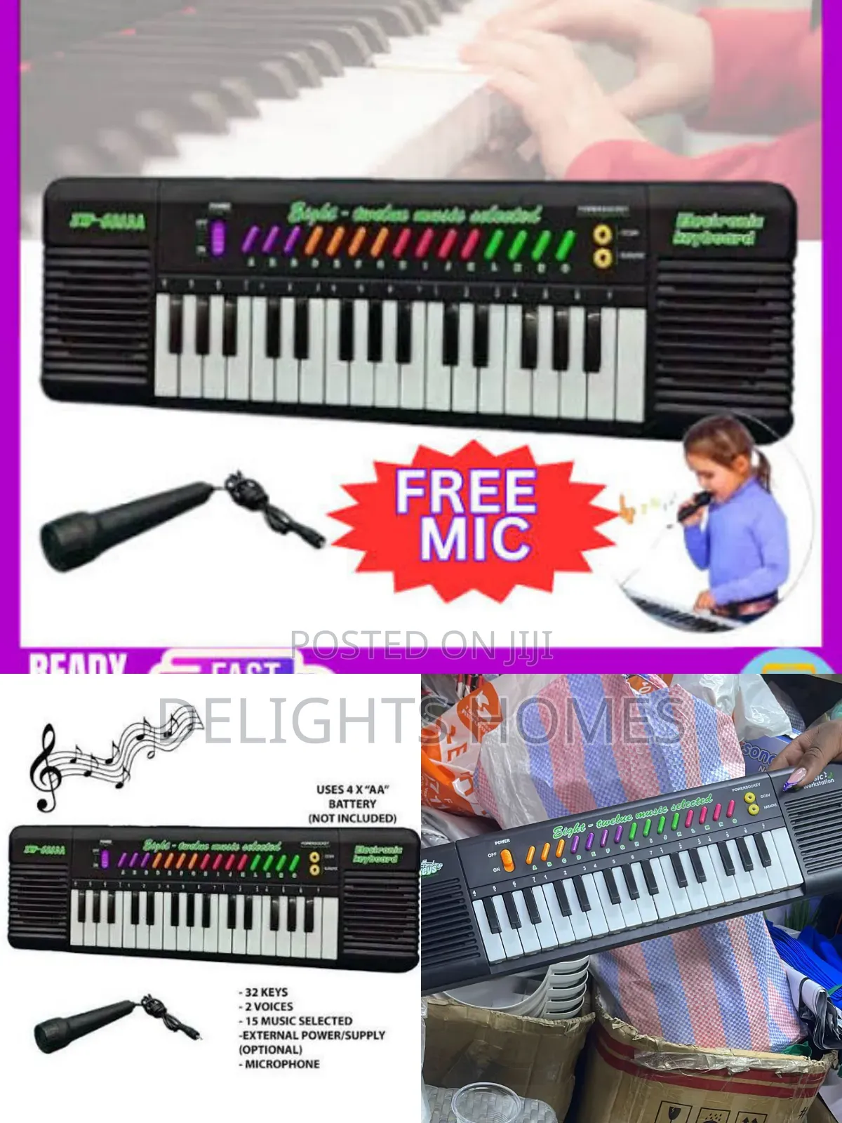 32 Keys Musical Piano for Kids-Ny