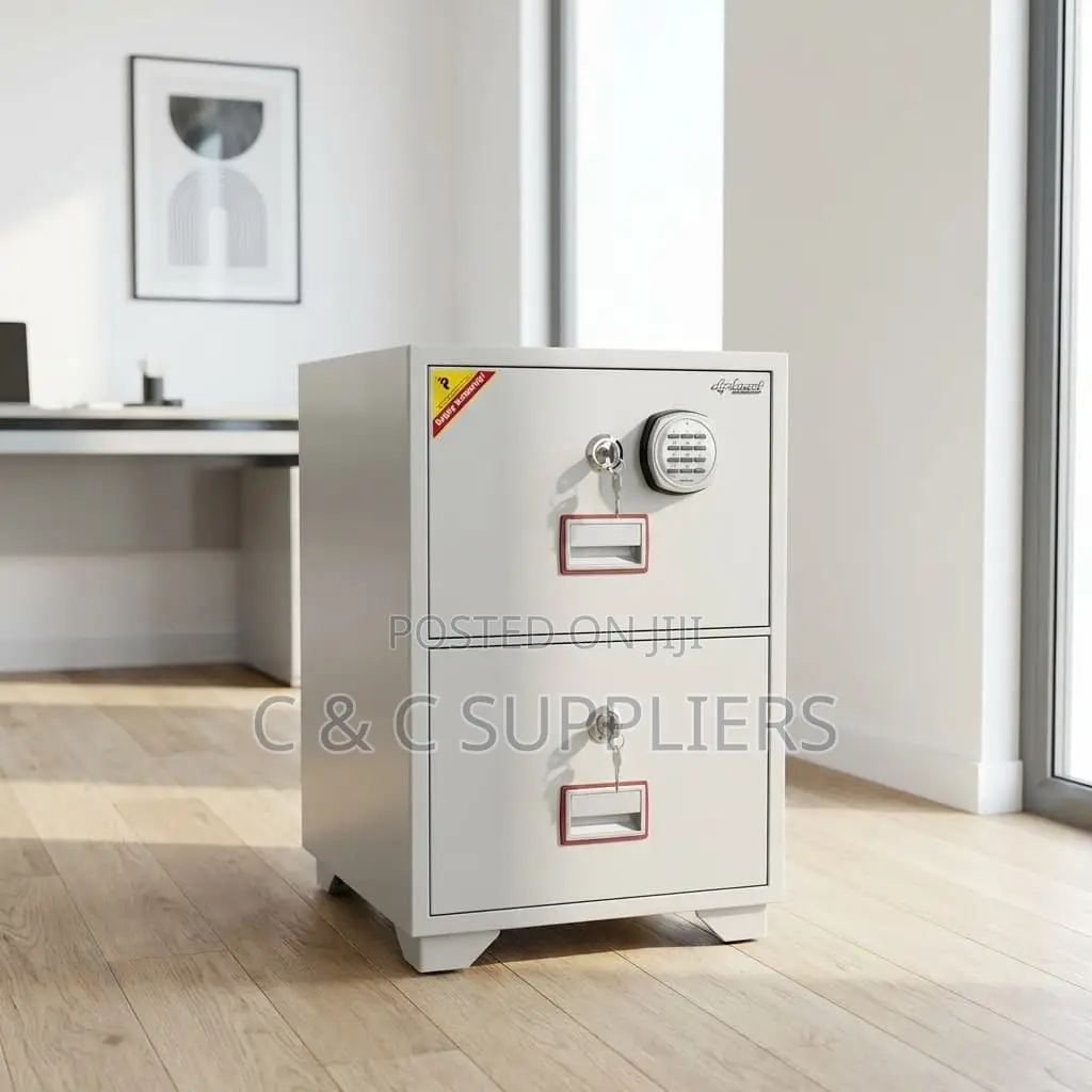 2-Drawer Diplomatic Safe Cabinet.