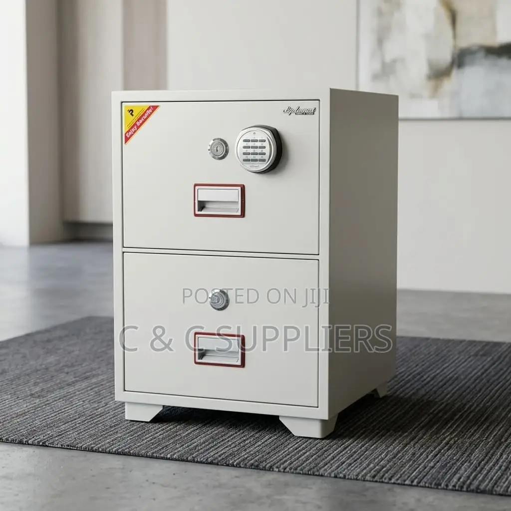 2-Drawer Diplomatic Safe Cabinet.