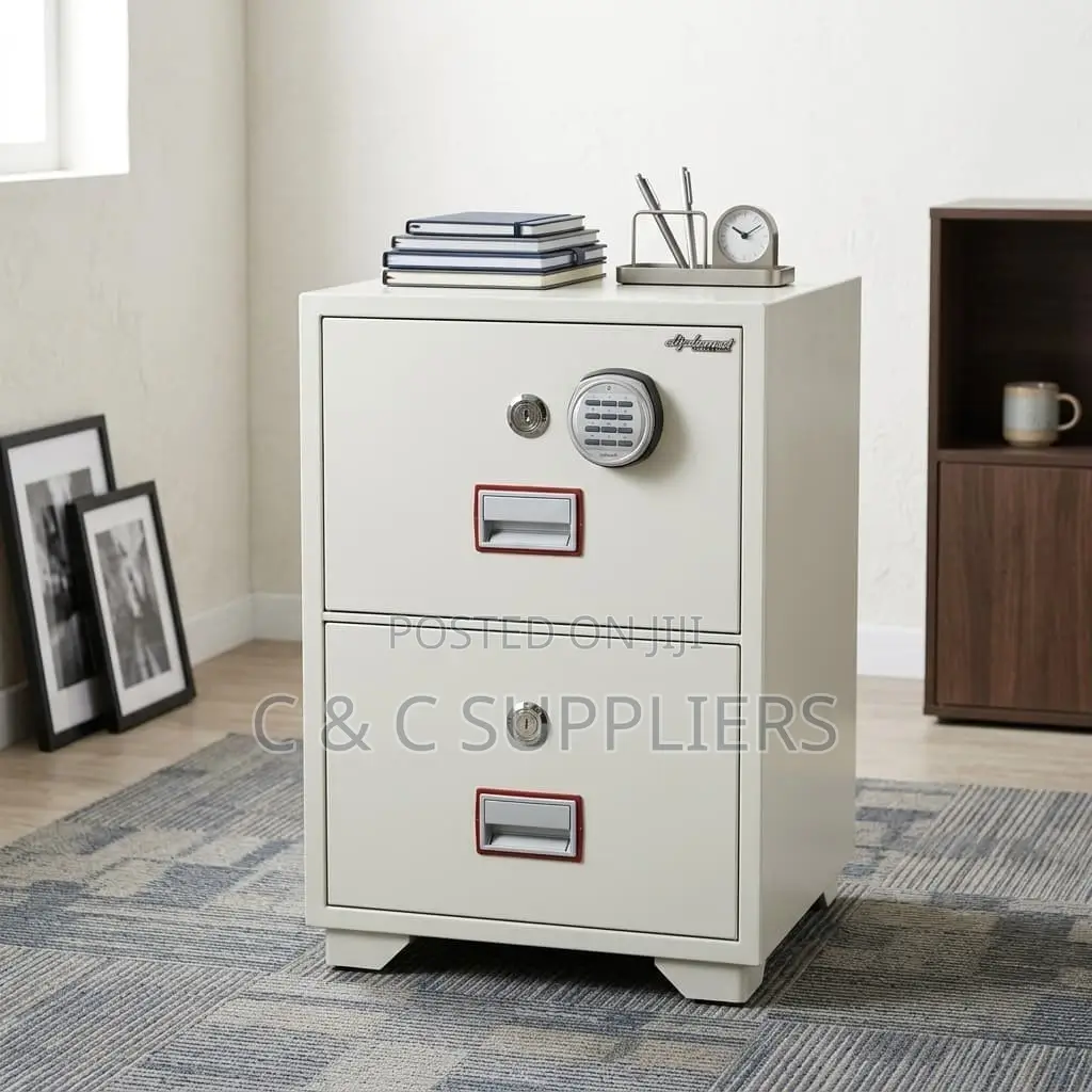 2-Drawer Diplomatic Safe Cabinet.