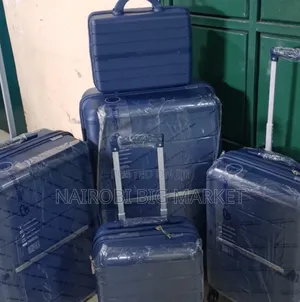 5 in 1 Unbreakable Luxurious Rubber Suitcase