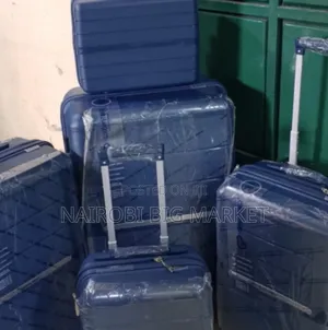 5 in 1 Unbreakable Luxurious Rubber Suitcase