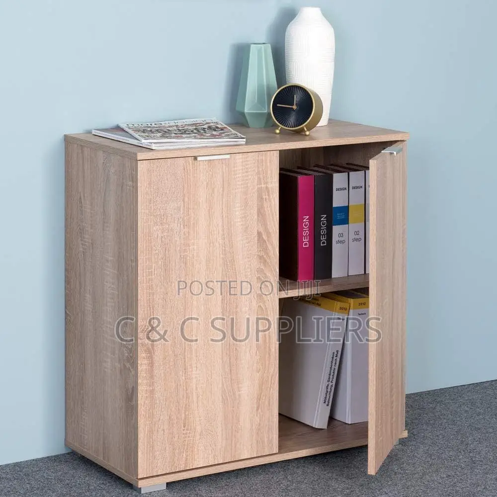 2-Door Home Office Credenza Cabinet.