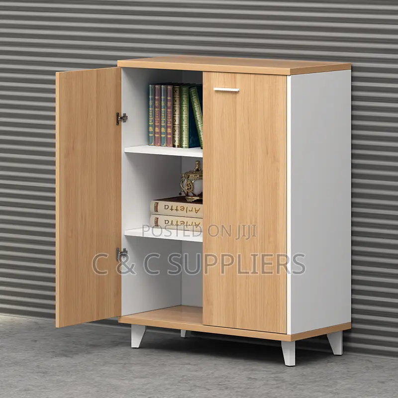 2-Door Home Office Credenza Cabinet.