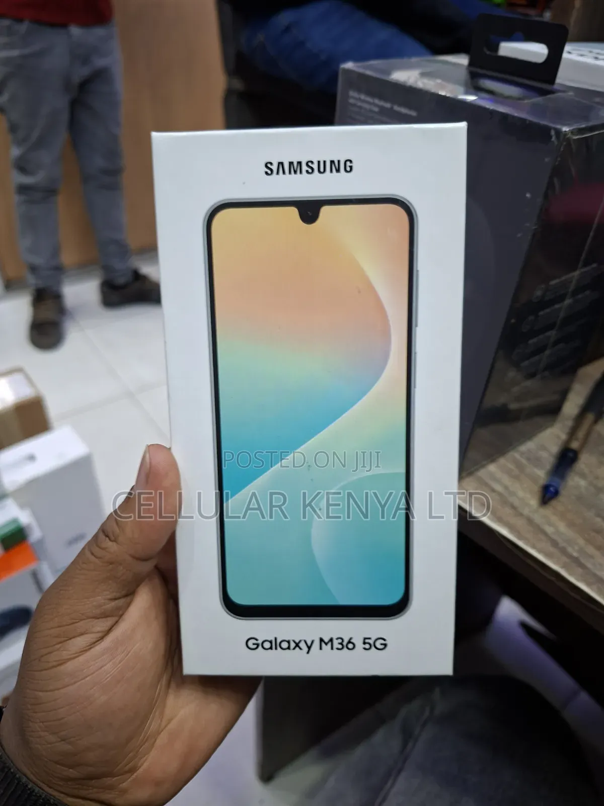 New Samsung Galaxy M36 5G 128 GB Black