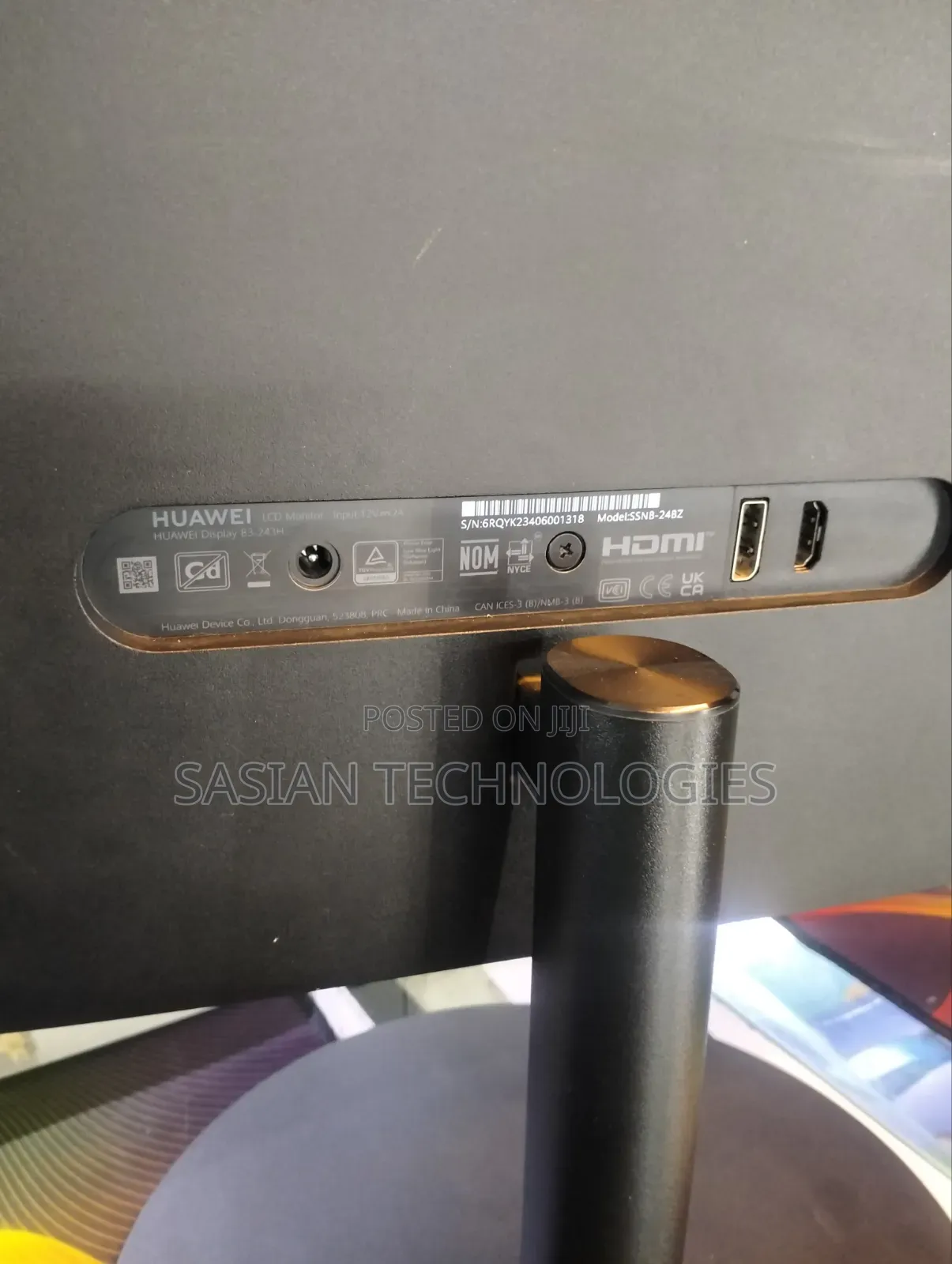 Huawei 24 Inches Frameless Monitor Available