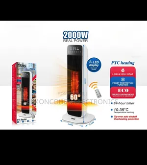 DSP 2000W Tower PTC Fan With Oscillation