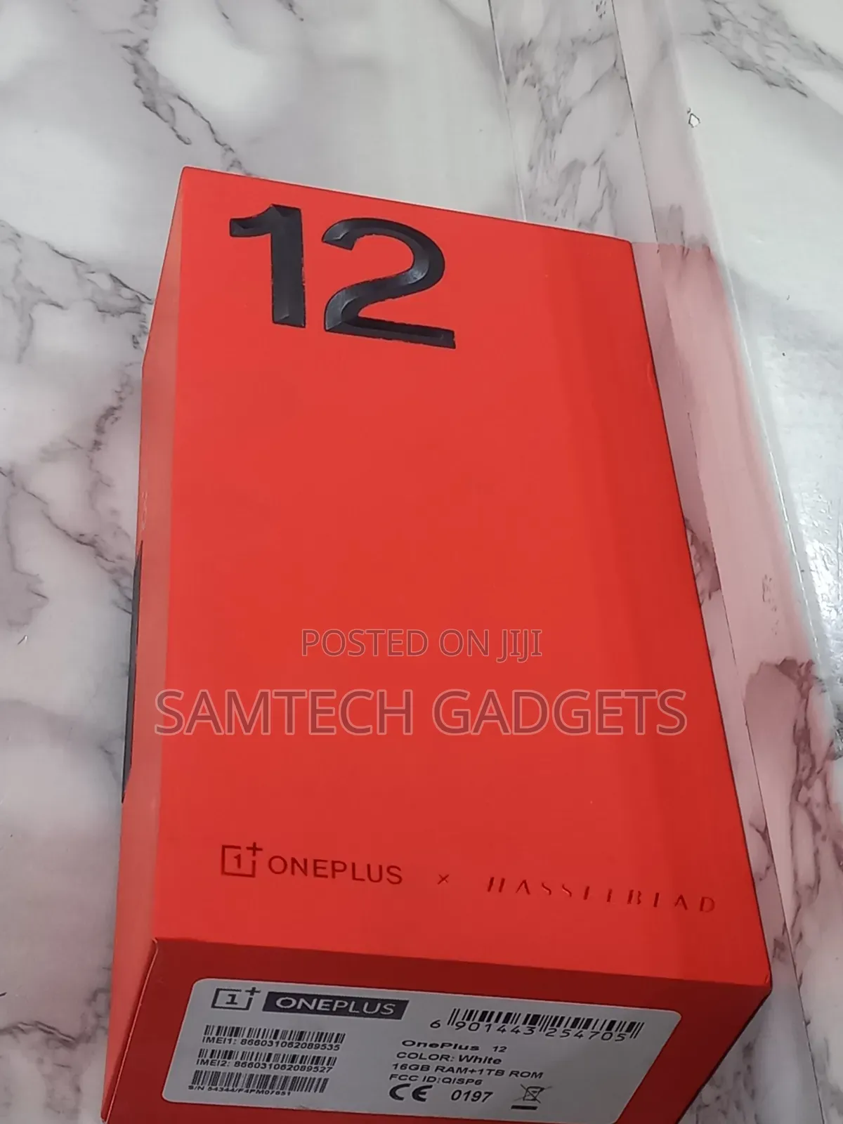 New OnePlus 12 1 TB White