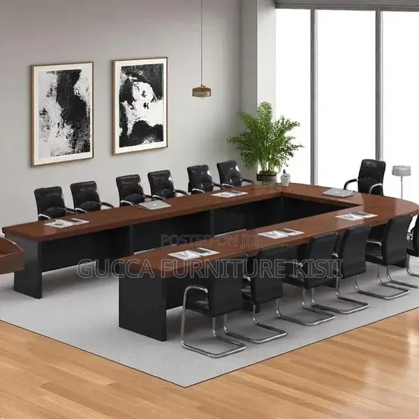 Conference Table; 6M U-Shaped Conference Meeting Table