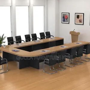Conference Table; 6M U-Shaped Conference Meeting Table