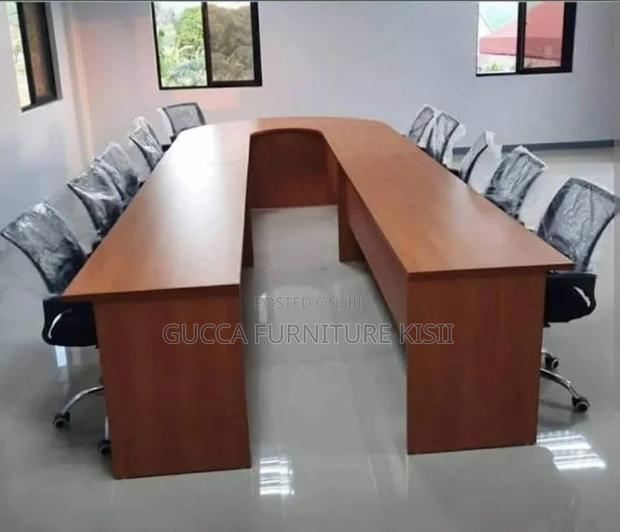 Conference Table; 6M U-Shaped Conference Meeting Table