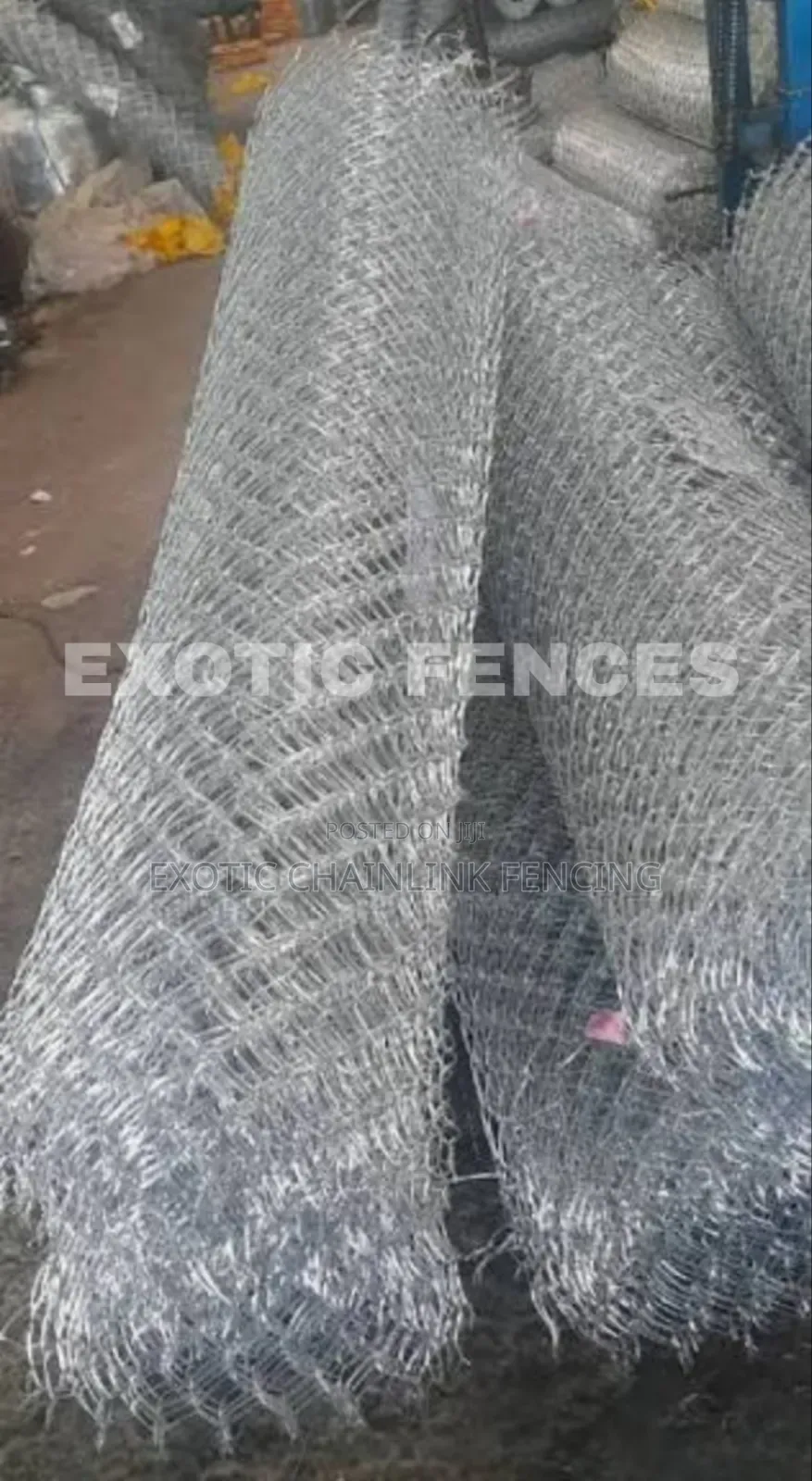 5ft GI Chainlink Heavy Gauge 50X50mm