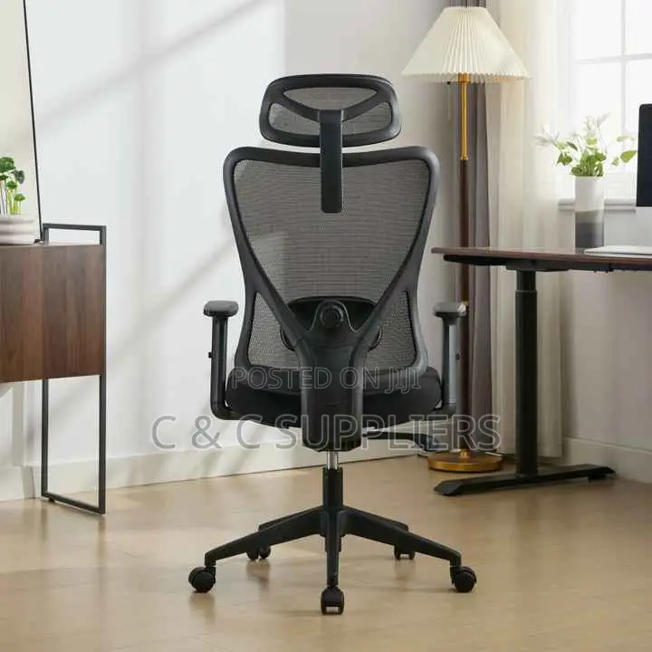 Modern High Back Ergonomic Task Chair.