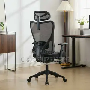 Modern High Back Ergonomic Task Chair.