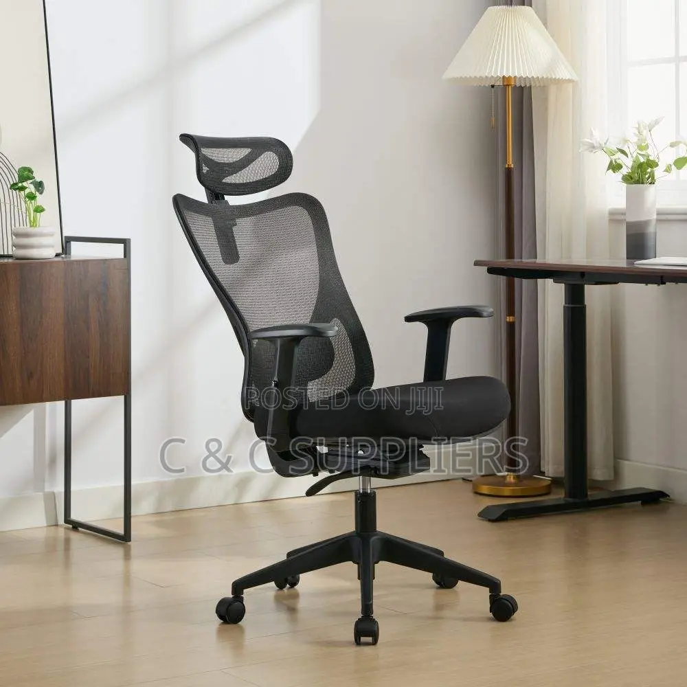 Modern High Back Ergonomic Task Chair.