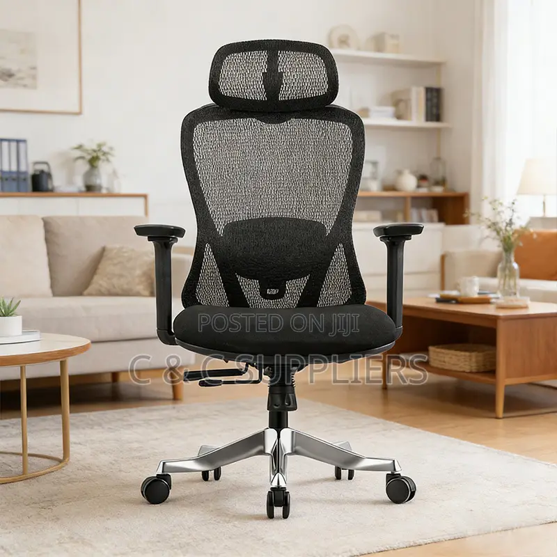 Modern High Back Ergonomic Task Chair.