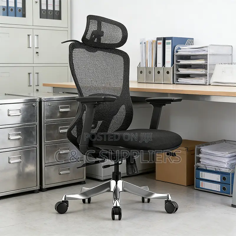 Modern High Back Ergonomic Task Chair.