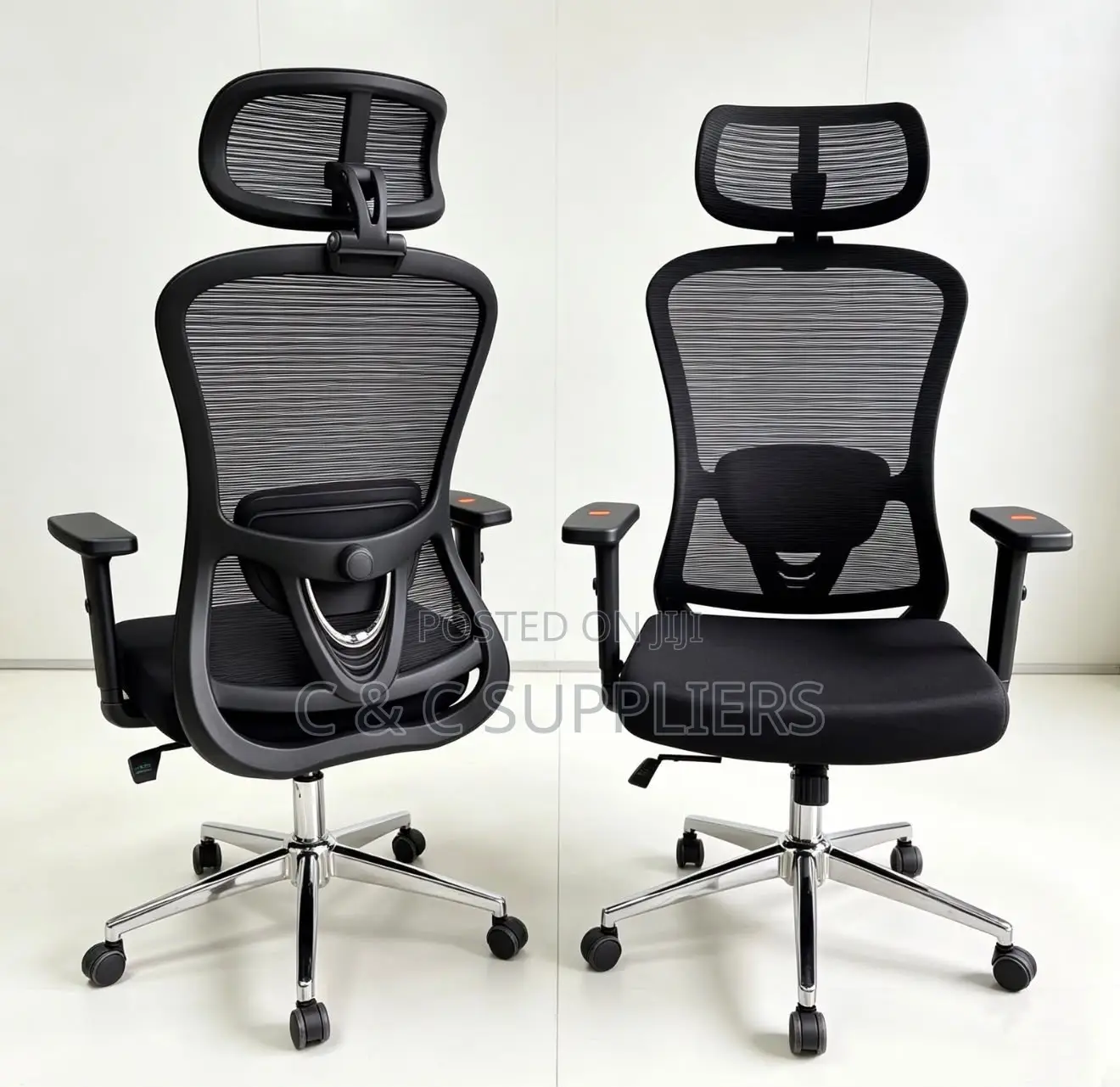 Modern High Back Ergonomic Task Chair.