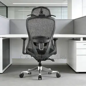 Modern High Back Ergonomic Task Chair.
