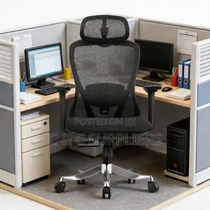 Modern High Back Ergonomic Task Chair.