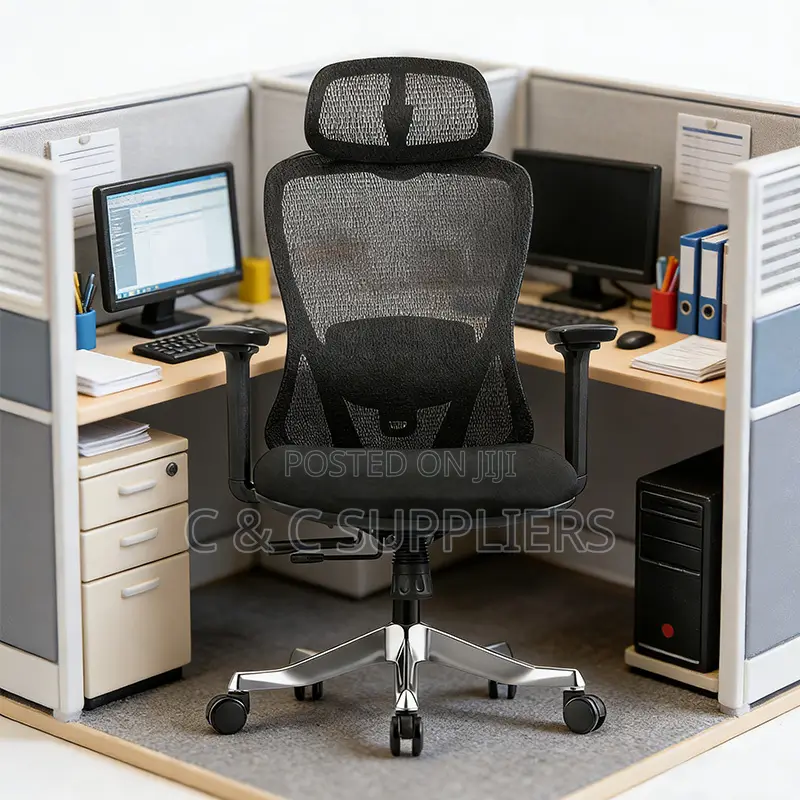 Modern High Back Ergonomic Task Chair.