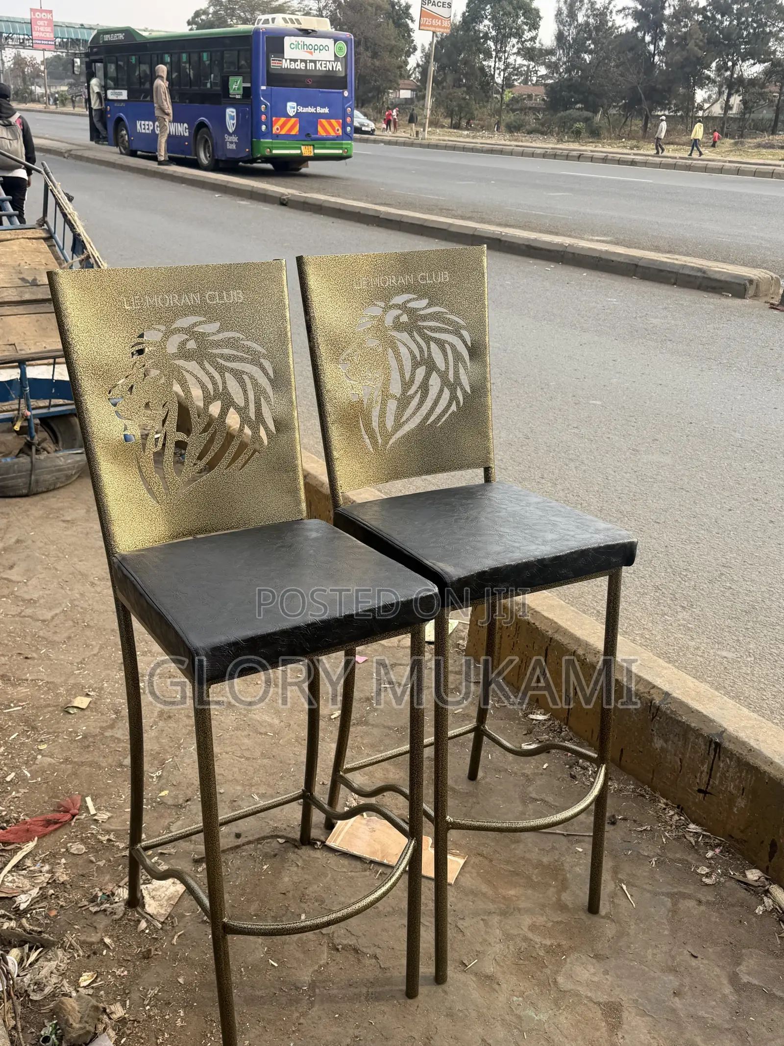 Restaurant and Bar High Stool Chair