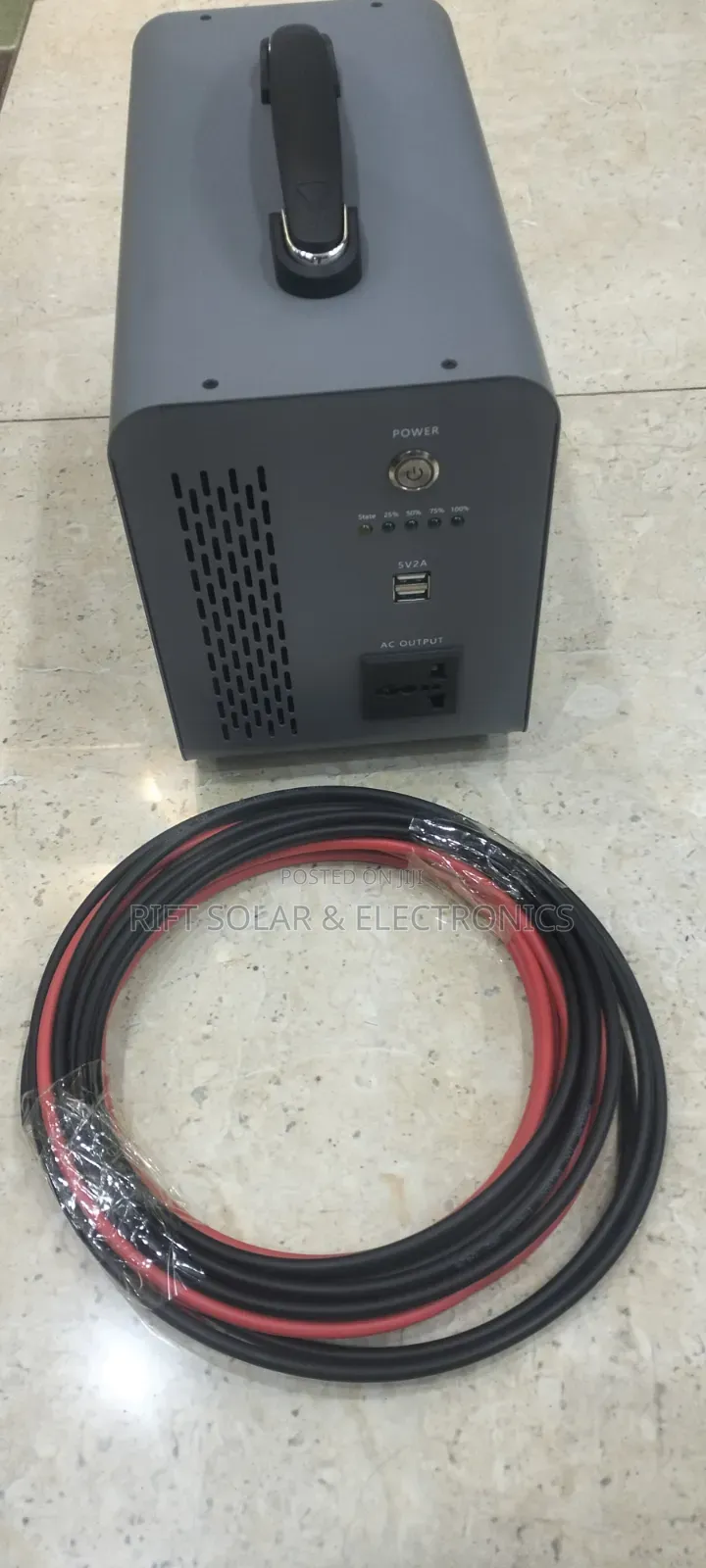 1kwh - 500 Watts Vestwood Power Station With 300W Solar + 10m Cable