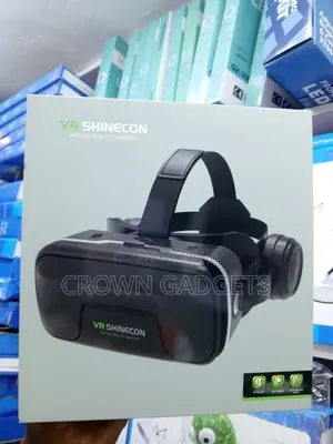 VR Shinecon G04EA VR Headset With Bluetooth Remote Headphones