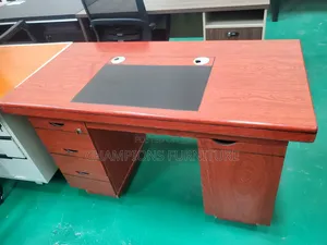 Classic 1.2M Mahogany Executive Office Desk
