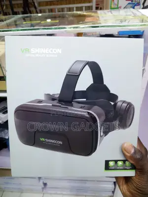 G04EA VR Headset With Stereo Headphones Wireless Gamepad