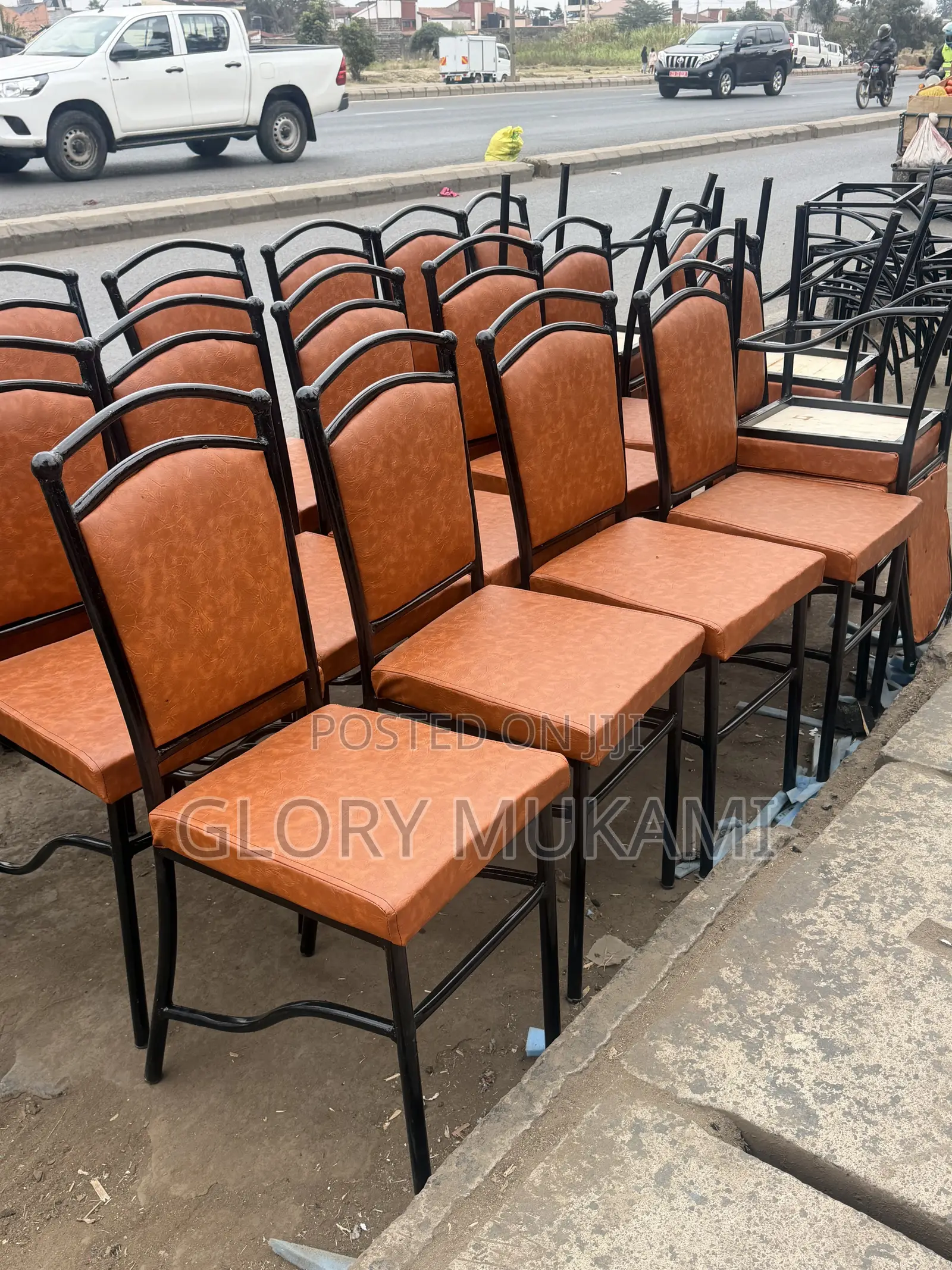 Brown Restaurants Chairs