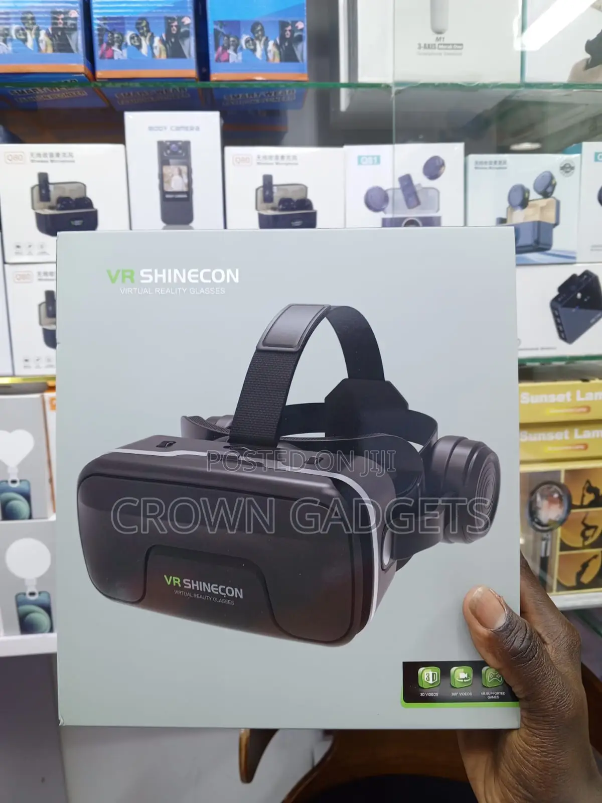 VR Shinecon Smartphone VR Box With Adjustable Focus Lenses