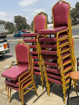 Red Conference Chairs