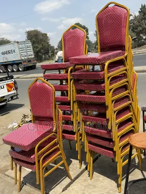 Red Conference Chairs
