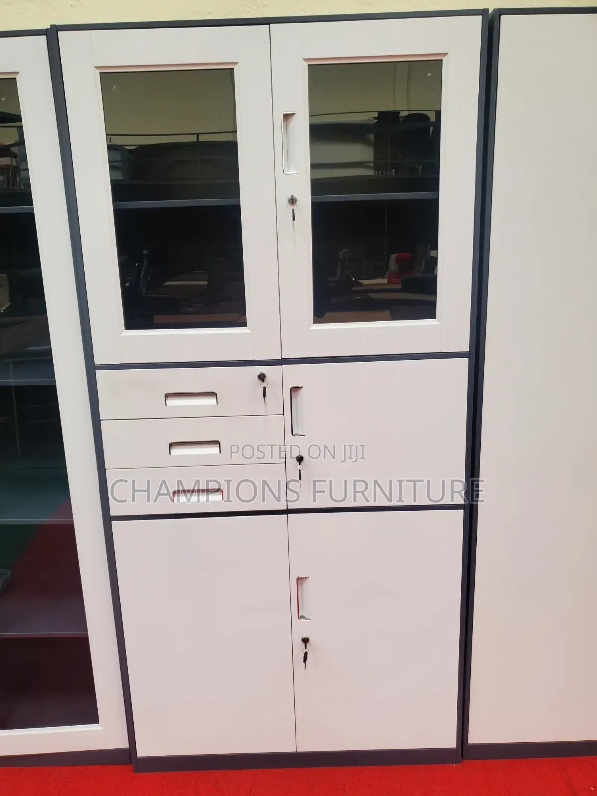 Prosteel Filing Cabinet With Safe