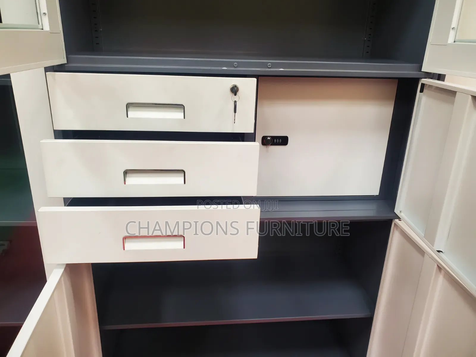 Prosteel Filing Cabinet With Safe