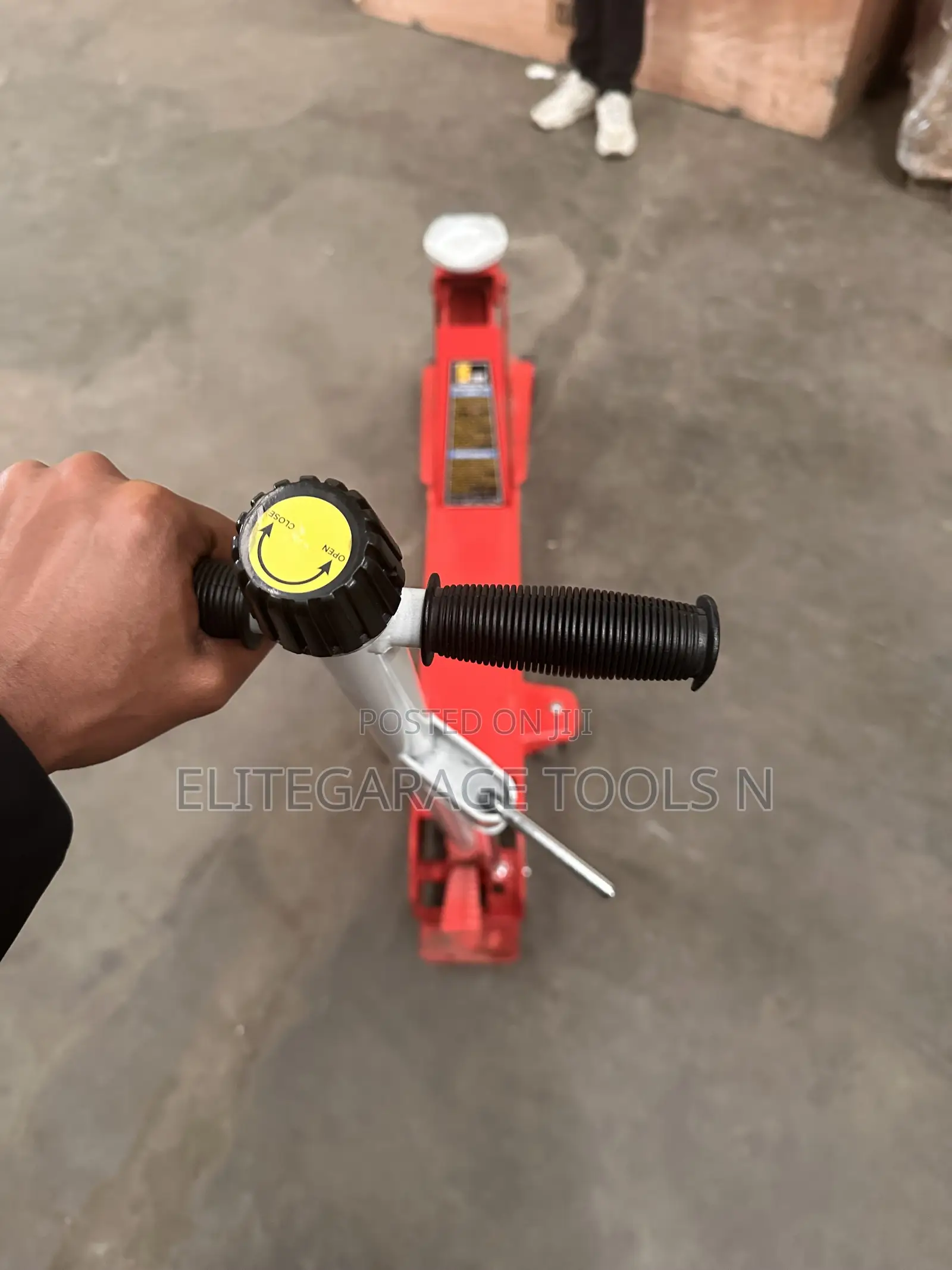 Heavy Duty 5ton Hydraulic 5ton Long Chasis Service Jack