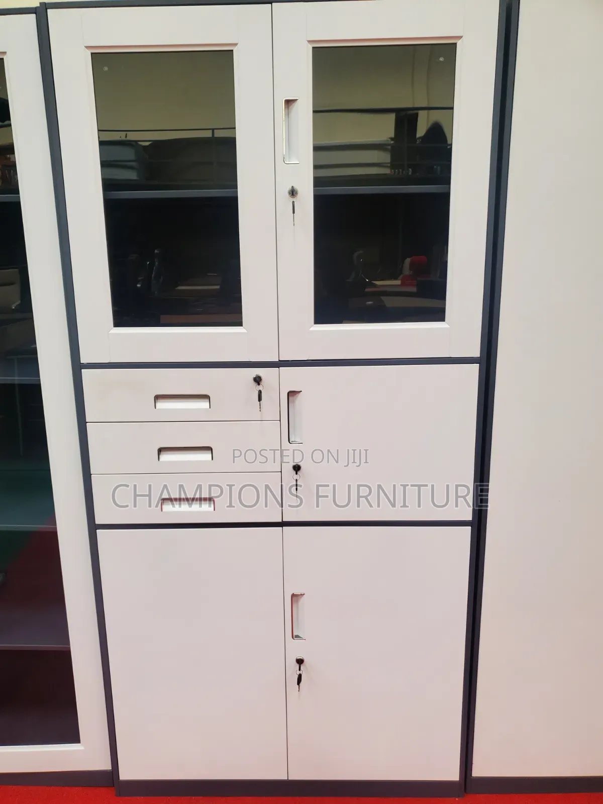 Prosteel Filing Cabinet With Safe
