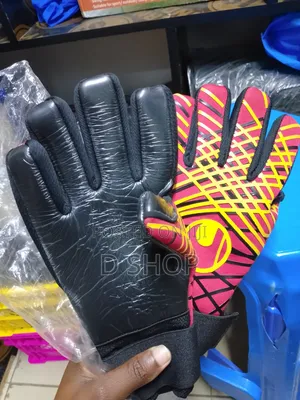 Uhlsport Red Goalkeeper Gloves