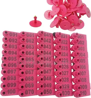 Soft TPU Plastic Material, Safe and Non-Toxic EAR TAGS