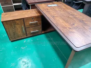 1.6M Luxury Walnut L Shaped Executive Office Desk