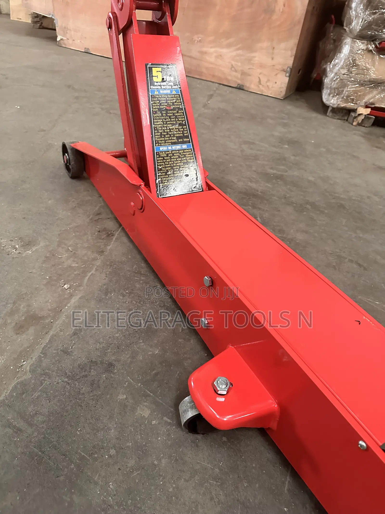 Heavy Commercial 5ton Hydraulic Long Chasis Service Jack