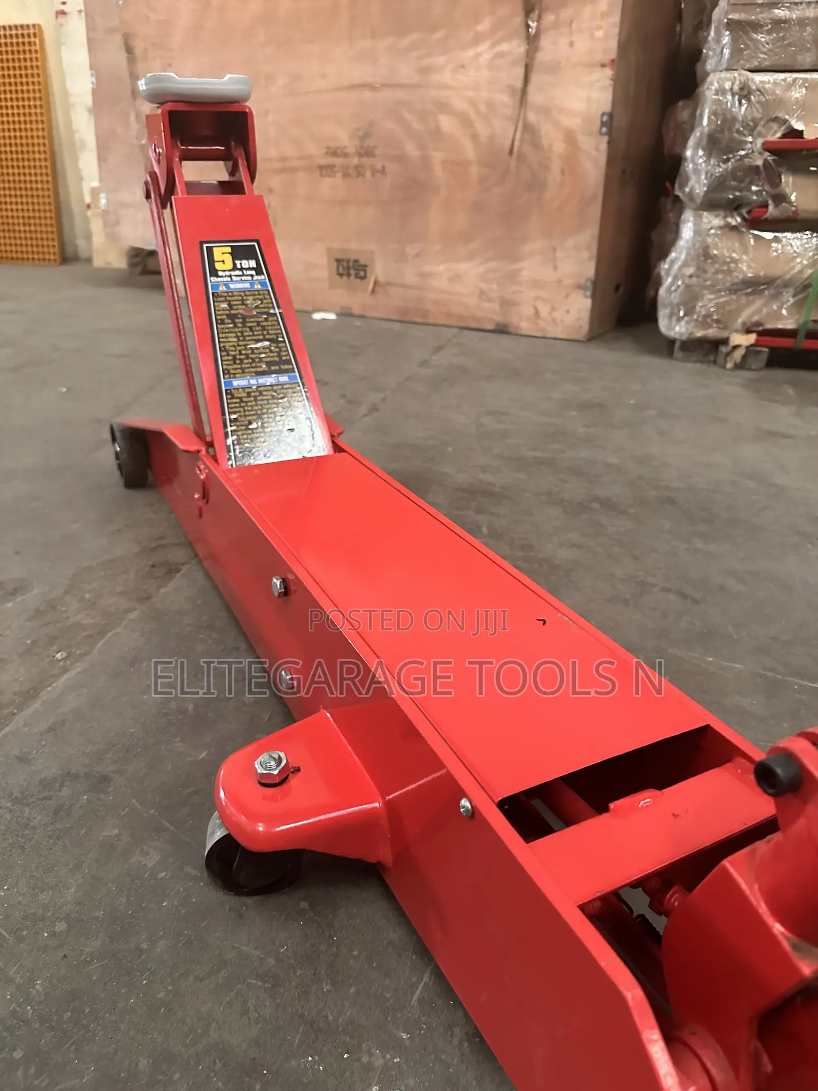 Heavy Commercial 5ton Hydraulic Long Chasis Service Jack