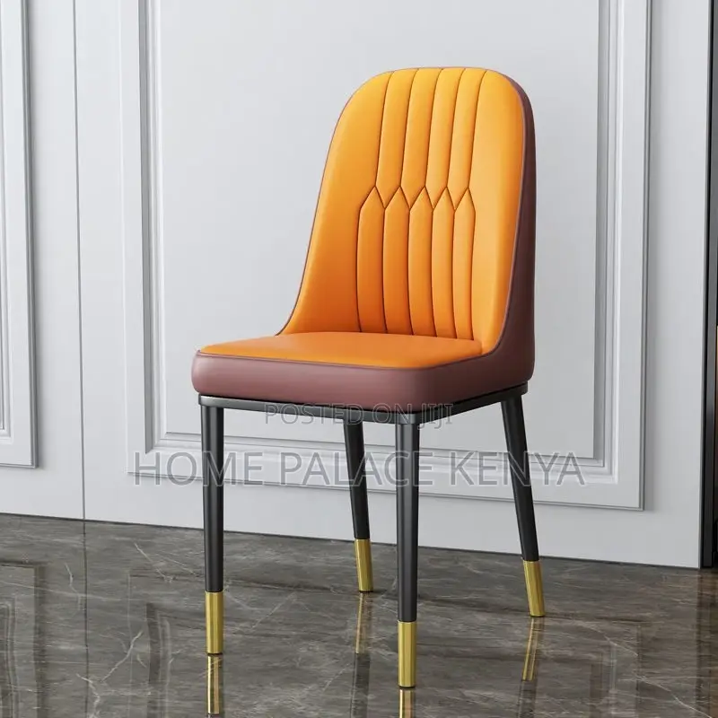 Dining Chair; Premium Upholstered Leather Dining Chair for Home