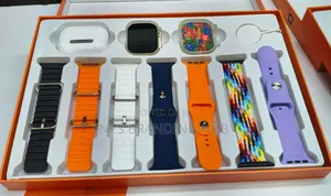 T900 Ulra2 7 in 1 Straps Smart Watch ( 10 in 1 Set ) HGM