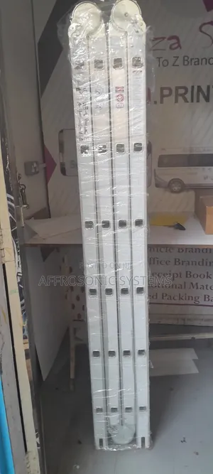 Site-Ready 24ft Heavy Duty 4by6 Aluminium Folding Ladder