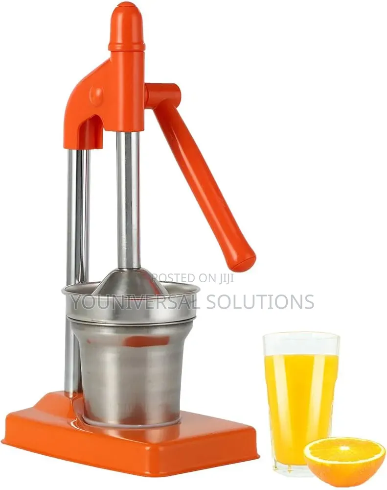 Heavy Duty Metallic Manual Citrus Juicer Stand Machine