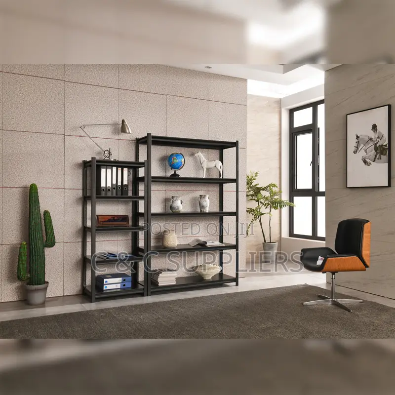 5-Tier Steel Display Rack.
